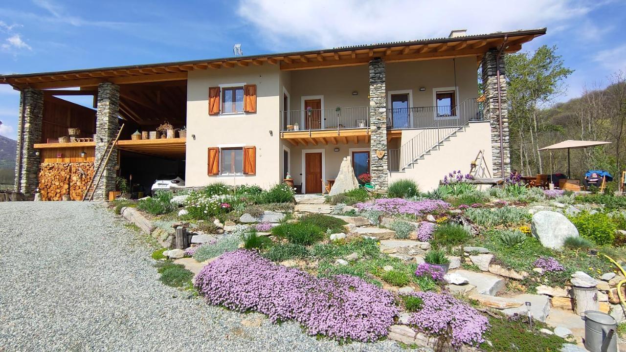 Semi Al Vento: La Bio-Casa Nel Giardino Incantato! Paesana Exterior foto